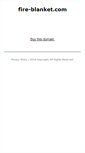 Mobile Screenshot of fire-blanket.com